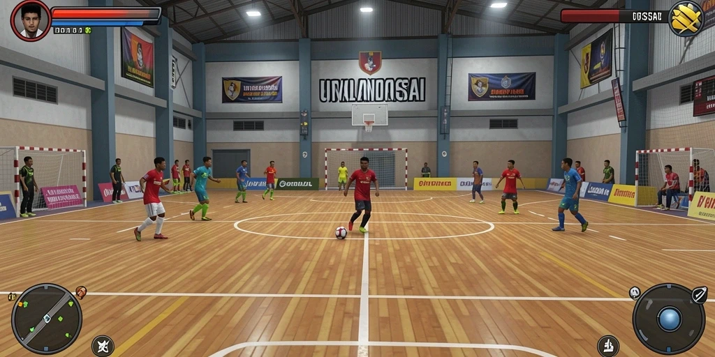 Cuplikan dari mode multiplayer yang seru dan kompetitif.
