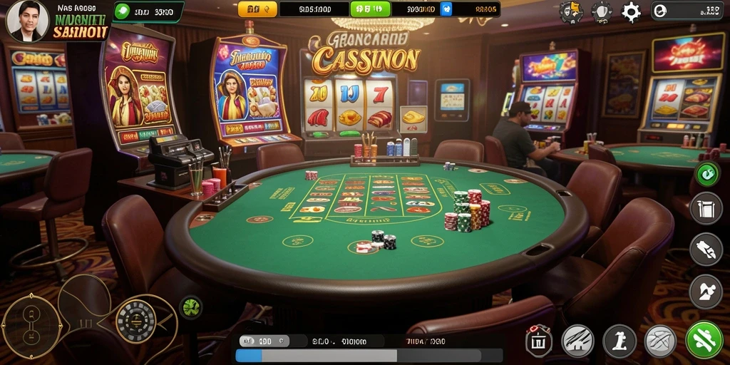 Gambaran aksi multiplayer yang seru di dalam game.