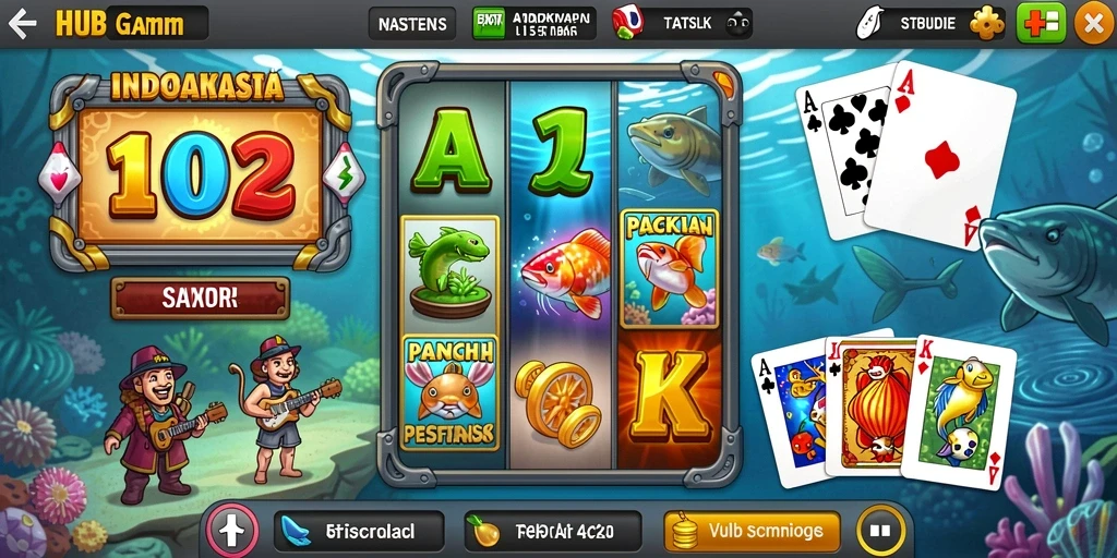 Screenshot aksi mendebarkan dalam permainan GG288.