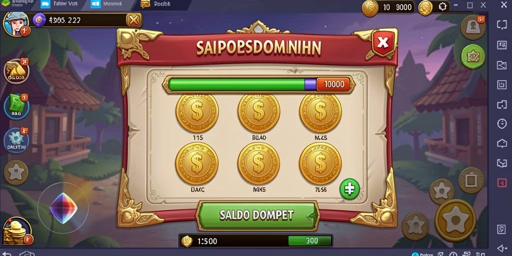 Fitur leaderboard untuk melihat peringkat pemain.