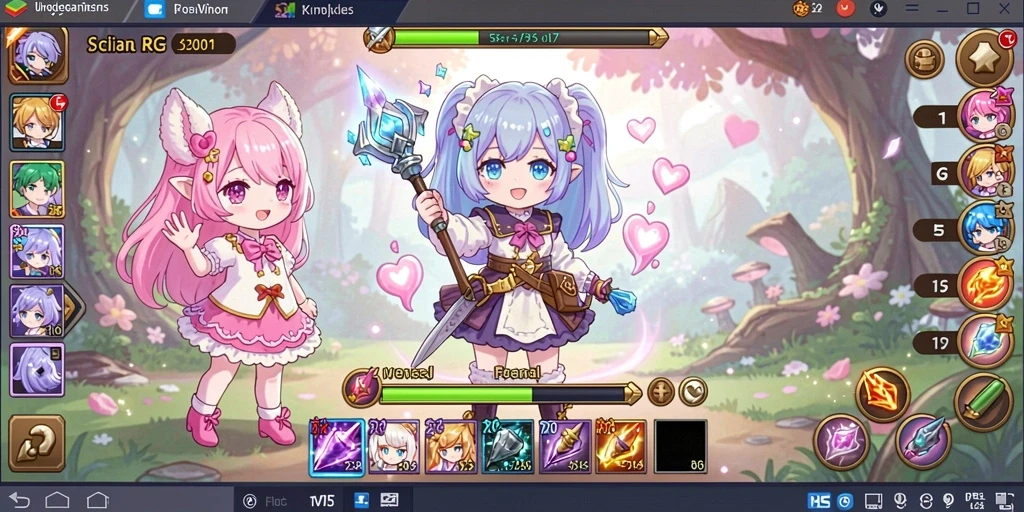 Screenshot menggambarkan fitur multiplayer yang sedang digunakan.