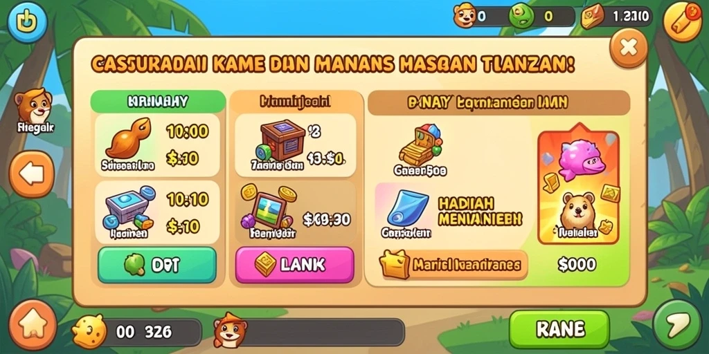 Sistem hadiah yang memotivasi pemain untuk terus bermain.